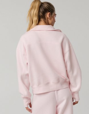 OFFLINE By Aerie Cloud Fleece Quarter Zip Sweatshirt