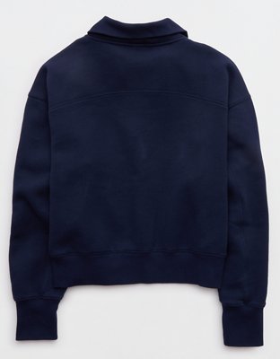 OFFLINE By Aerie Cloud Fleece Quarter Zip Sweatshirt