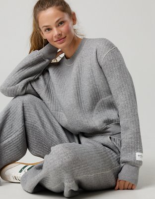 OFFLINE By Aerie Coffee Run Crewneck