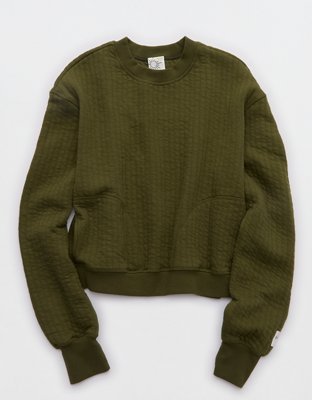 OFFLINE By Aerie Coffee Run Crewneck