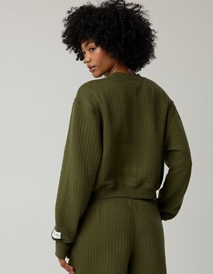 OFFLINE By Aerie Coffee Run Crewneck