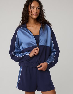 OFFLINE By Aerie ChillUp Seamed Full Zip