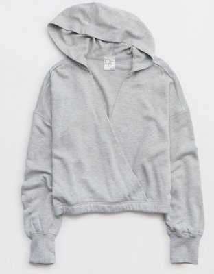 OFFLINE By Aerie Keep It 100 Terry Wrap Hoodie