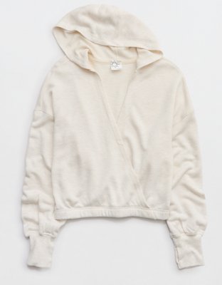 OFFLINE By Aerie Keep It 100 Terry Wrap Hoodie