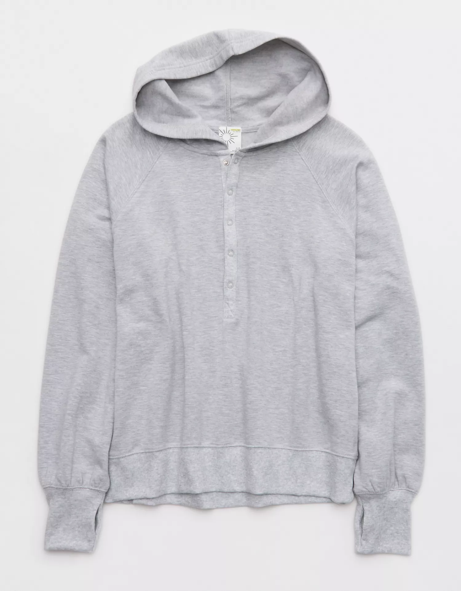 OFFLINE By Aerie OTT Henley Hoodie - thumbnail 3