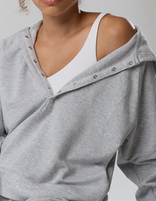 OFFLINE By Aerie OTT Henley Hoodie