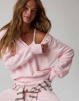 OFFLINE By Aerie OTT Henley Hoodie