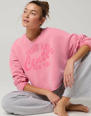 OFFLINE By Aerie Throwback Notch Crewneck