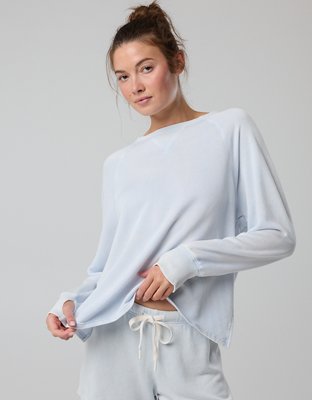OFFLINE By Aerie Keep It 100 Terry Long Sleeve T-Shirt
