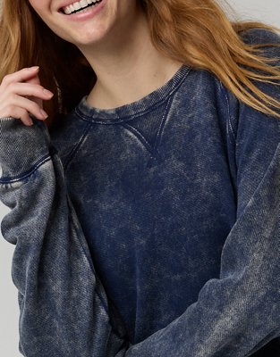 OFFLINE By Aerie Keep It 100 Terry Long Sleeve T-Shirt