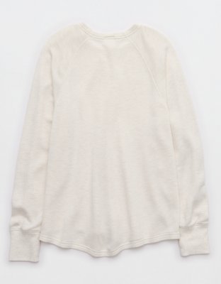OFFLINE By Aerie Keep It 100 Terry Long Sleeve T-Shirt