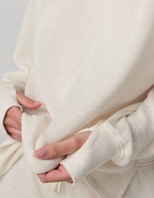OFFLINE By Aerie Keep It 100 Terry Long Sleeve Crewneck