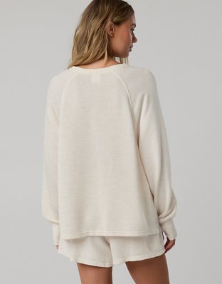 OFFLINE By Aerie Keep It 100 Terry Long Sleeve T-Shirt