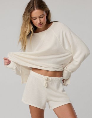 OFFLINE By Aerie Keep It 100 Terry Long Sleeve T-Shirt