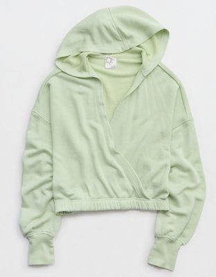 OFFLINE By Aerie Keep It 100 Terry Wrap Hoodie