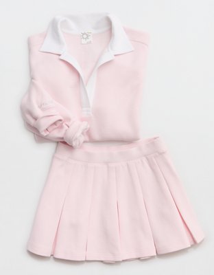 OFFLINE By Aerie Cloud Fleece Polo Sweatshirt