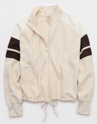 OFFLINE By Aerie Cloud Fleece Seamed Full Zip