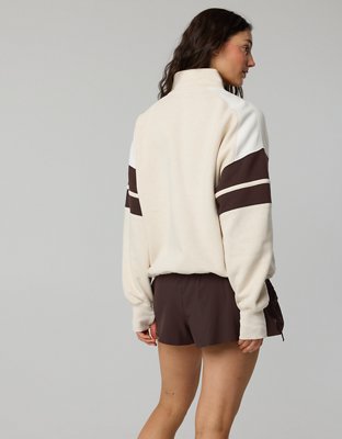 OFFLINE By Aerie Cloud Fleece Seamed Full Zip