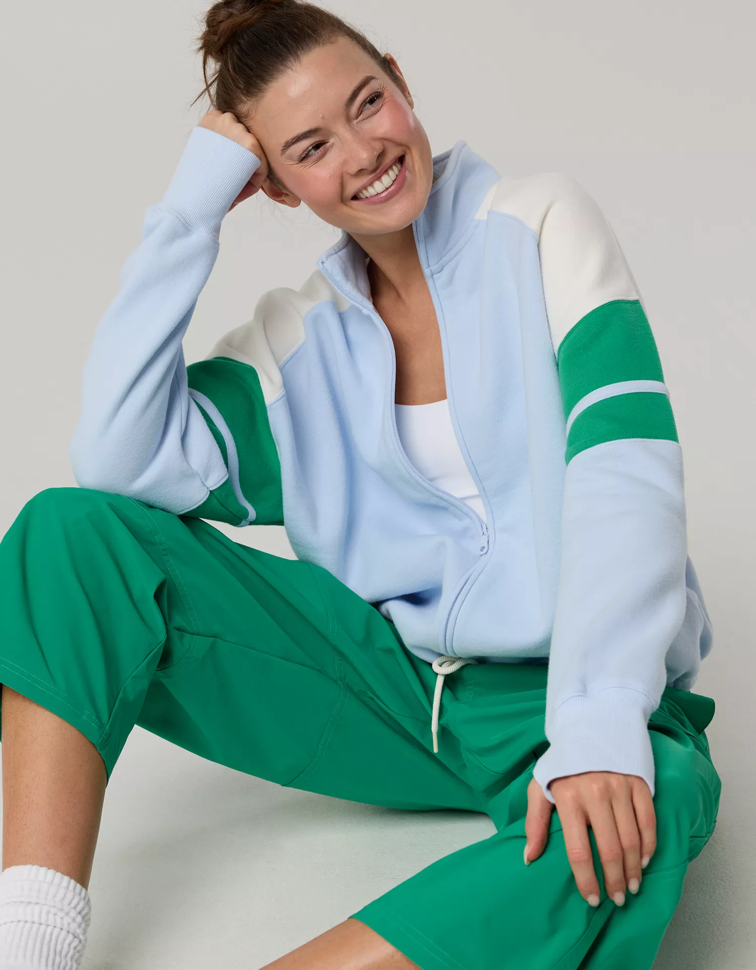 OFFLINE By Aerie Cloud Fleece Seamed Full Zip - thumbnail 9