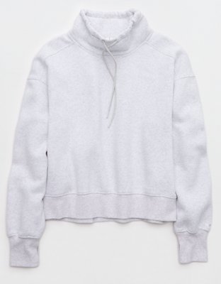 OFFLINE By Aerie Cloud Fleece Classic Funnel Sweatshirt