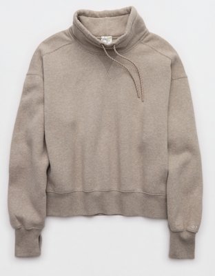 OFFLINE By Aerie Cloud Fleece Classic Funnel Sweatshirt