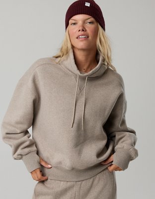 OFFLINE By Aerie Cloud Fleece Classic Funnel Sweatshirt