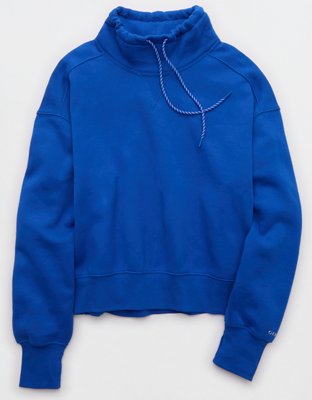 OFFLINE By Aerie Cloud Fleece Classic Funnel Sweatshirt