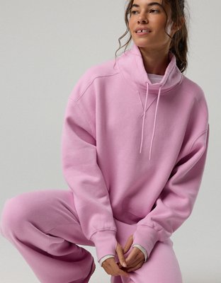 OFFLINE By Aerie Cloud Fleece Classic Funnel Sweatshirt