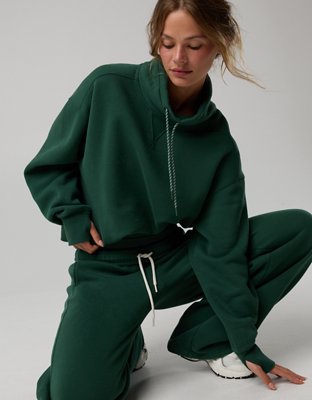 OFFLINE By Aerie Cloud Fleece Classic Funnel Sweatshirt