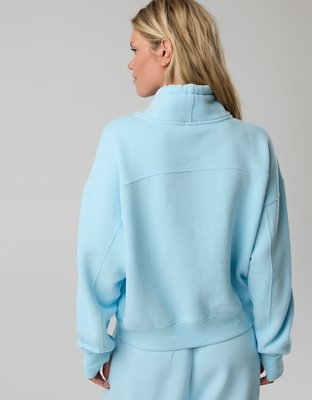 OFFLINE By Aerie Cloud Fleece Classic Funnel Sweatshirt