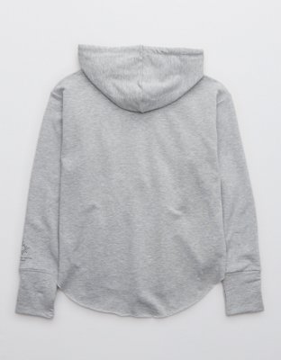 OFFLINE By Aerie OTT Fleece Raw Cut Hoodie