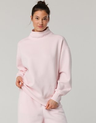 OFFLINE By Aerie Cloud Fleece Oversized Mockneck Sweatshirt