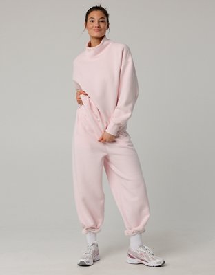 OFFLINE By Aerie Cloud Fleece Oversized Mockneck Sweatshirt