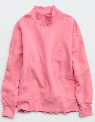 OFFLINE By Aerie Cloud Fleece Oversized Mockneck Sweatshirt