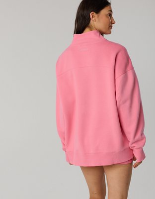 OFFLINE By Aerie Cloud Fleece Oversized Mockneck Sweatshirt