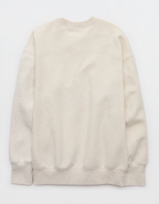 OFFLINE By Aerie Cloud Fleece Oversized Crewneck Sweatshirt