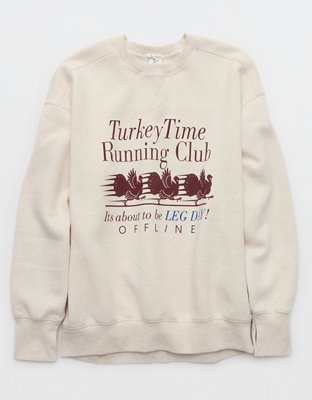 OFFLINE By Aerie Cloud Fleece Oversized Crewneck Sweatshirt