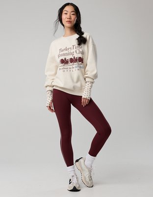OFFLINE By Aerie Cloud Fleece Oversized Crewneck Sweatshirt