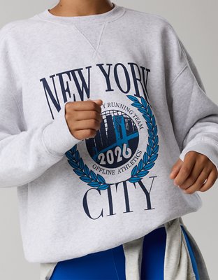 OFFLINE By Aerie Cloud Fleece Oversized Crewneck Sweatshirt