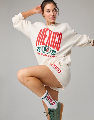 FWC26™ OFFLINE By Aerie Cloud Fleece Oversized Crewneck Sweatshirt