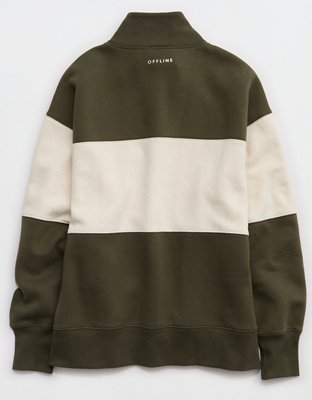 OFFLINE By Aerie Cloud Fleece Oversized Mockneck Sweatshirt