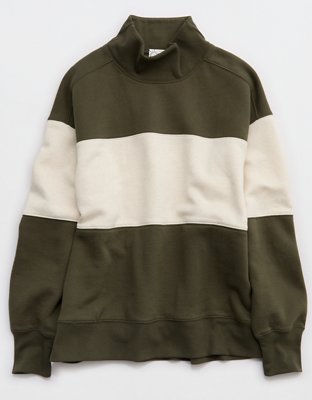 OFFLINE By Aerie Cloud Fleece Oversized Mockneck Sweatshirt