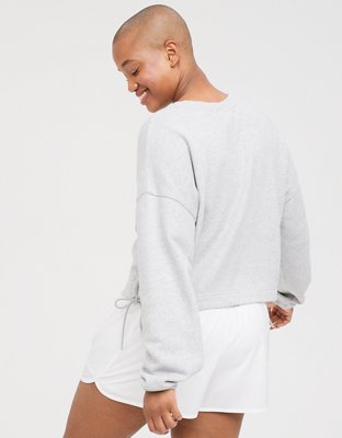 OFFLINE By Aerie Weekend Side Tie Sweatshirt