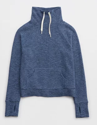 OFFLINE By Aerie Snowday Mock Neck Sweatshirt