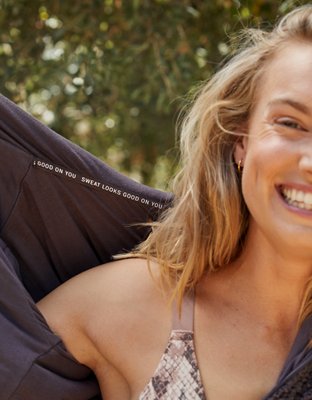 aerie cropped hoodie