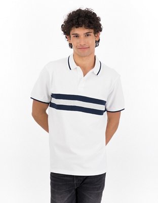 AE Striped Polo Shirt