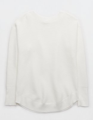 OFFLINE by Aerie Home Stretch Off The Shoulder Sweater