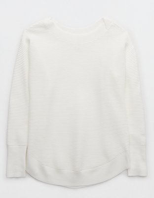 OFFLINE by Aerie Home Stretch Off The Shoulder Sweater