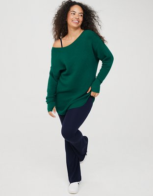 American eagle off the shoulder cheap sweater