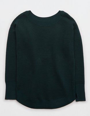 Женские свитеры Aerie OFFLINE by Aerie Home Stretch Off The Shoulder Sweater — фото 3